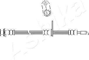Holding Bracket, brake hose 69-02-2040 - image 2