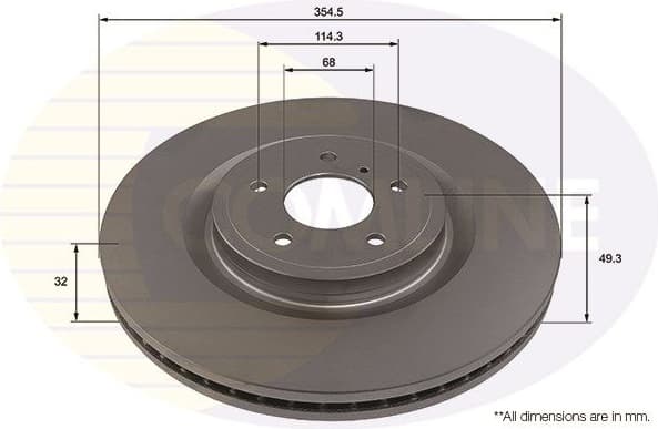 Brake Disc ADC2947V