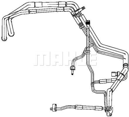 High/Low-pressure Line, air conditioning BEHR *** PREMIUM LINE *** AP 135 000P - image 2