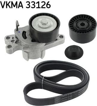 V-ribbed Belt Set VKMA 33126