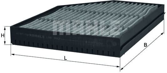 Filter, cabin air LAK863