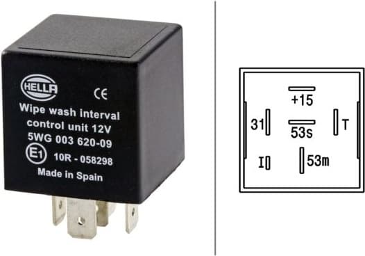Relay, wipe/wash interval 5WG 003 620-091