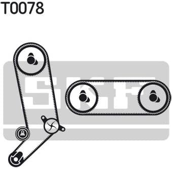 Timing belt kit VKMA01271 - image 4