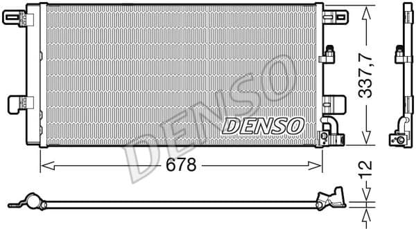 Condenser, air conditioning DCN02001