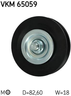 Tensioner Pulley, V-belt VKM 65059