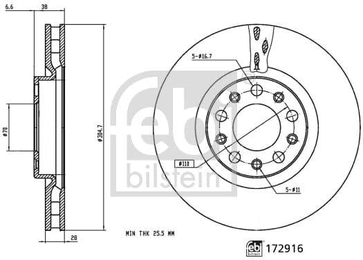 Brake Disc 172916