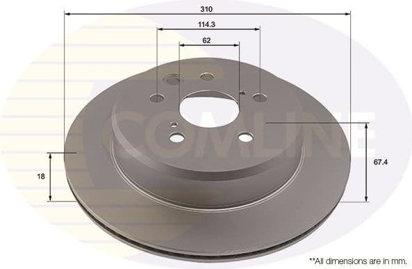 Brake Disc ADC2938V