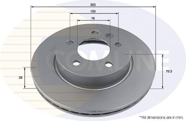 Brake Disc COATED ADC2920V