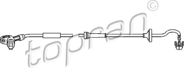 Sensor, wheel speed 110 489