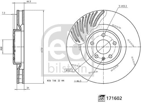 Brake Disc 171602