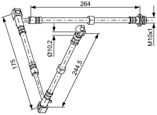 Brake Hose 1987481836 - image 5