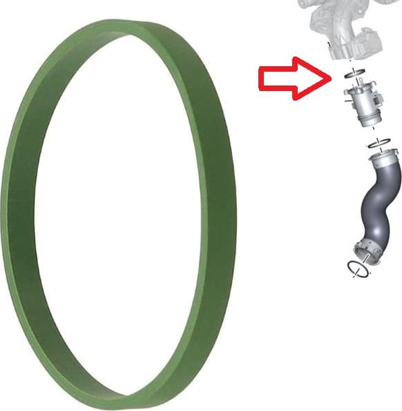 Gasket intake manifold 427.220