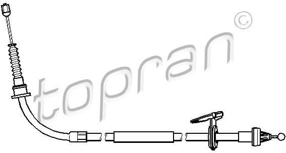 Cable Pull, parking brake 501 102