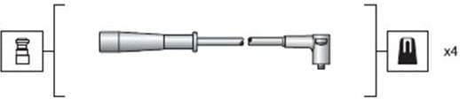 Ignition Cable Kit 941318111130 - image 2