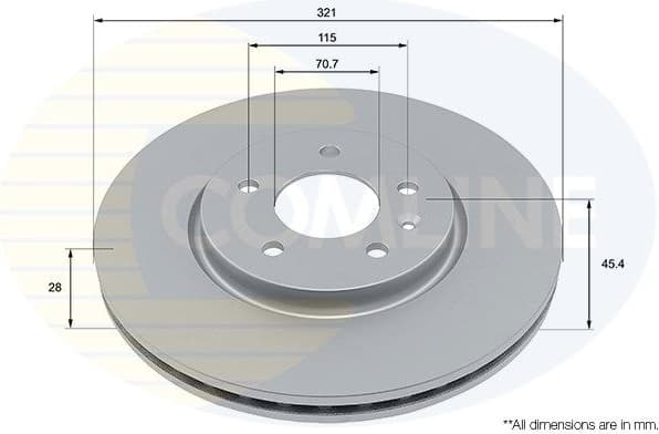 Brake Disc COATED ADC2968V