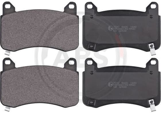 Brake Pad Set, disc brake 35247