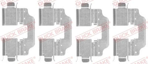 Brake pads accessory kit 109-1773 - image 2