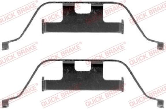 Brake pads accessory kit 109-1201 - image 2