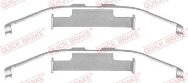Brake pads accessory kit 109-1097 - image 2