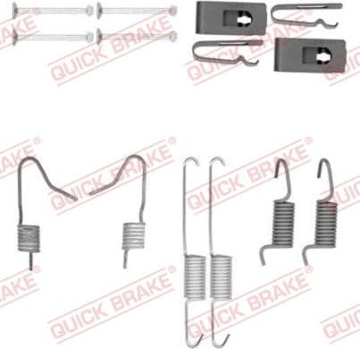 Brake shoes accessory kit 105-0898 - image 2