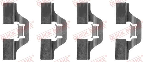 Brake pads accessory kit 109-1211 - image 2