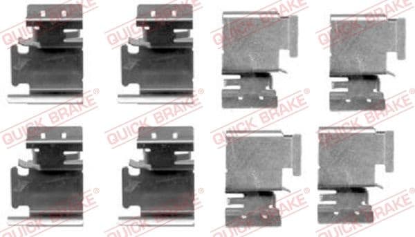 Brake pads accessory kit 109-1298 - image 2