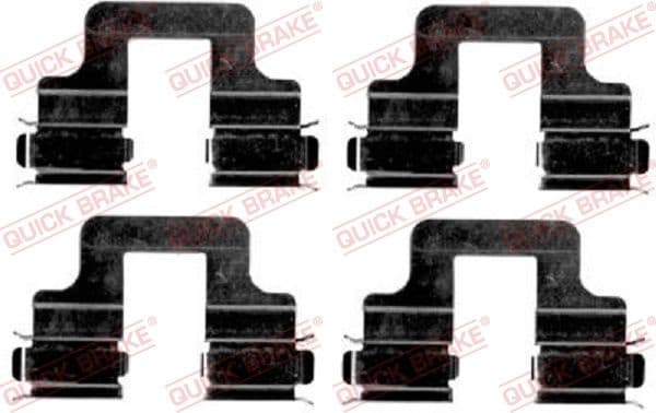 Brake pads accessory kit 109-1606 - image 2
