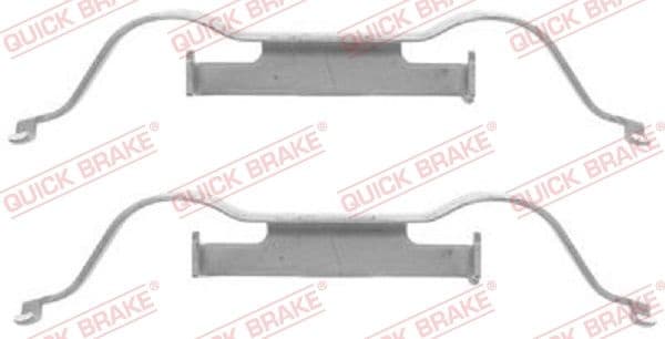 Brake pads accessory kit 109-1288 - image 2