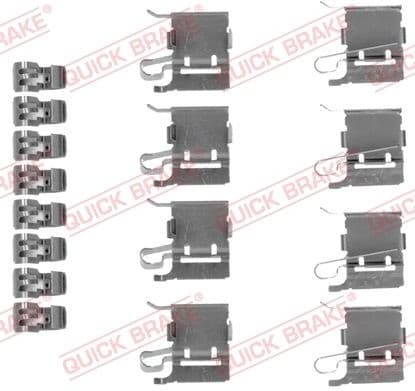 Brake pads accessory kit 109-1748 - image 2