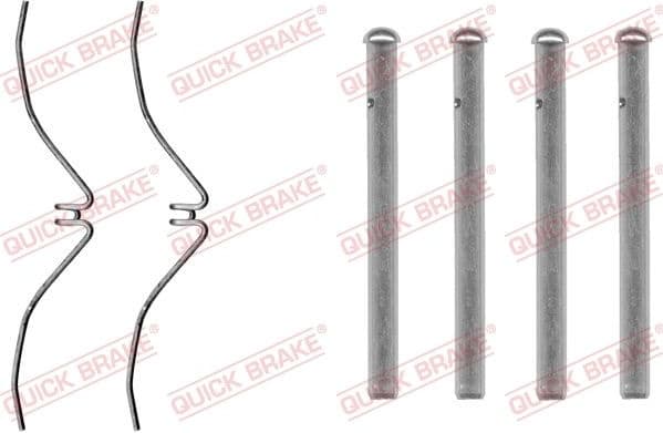 Accessory Kit, disc brake pad 109-1061 - image 2