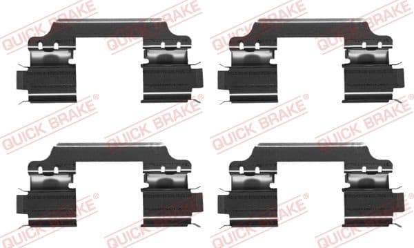 Brake pads accessory kit 109-1707 - image 2