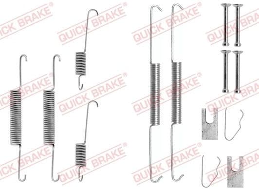 Accessory Kit, brake shoes 105-0645 - image 2