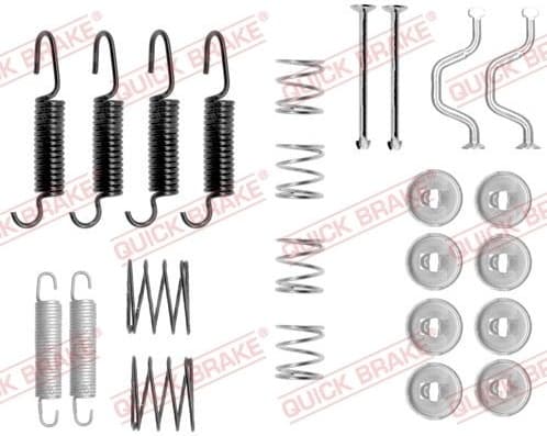 Brake shoes accessory kit 105-0816 - image 2