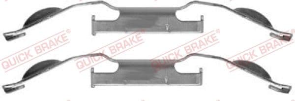 Brake pads accessory kit 109-1221 - image 2