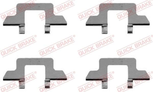 Brake pads accessory kit 109-1242 - image 2