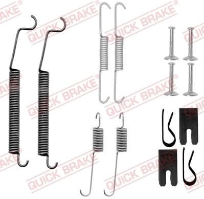 Brake shoes accessory kit 105-0891 - image 2