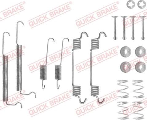 Brake shoes accessory kit 105-0709 - image 2