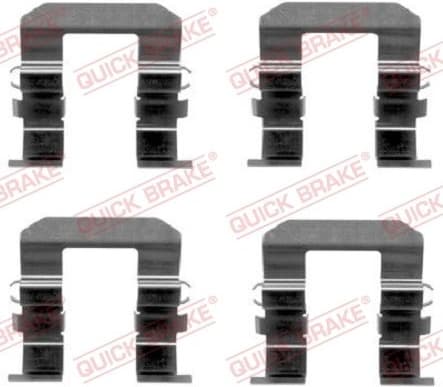 Brake pads accessory kit 109-1704 - image 2