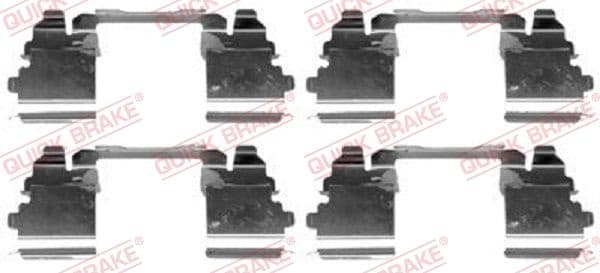 Brake pads accessory kit 109-1768 - image 2