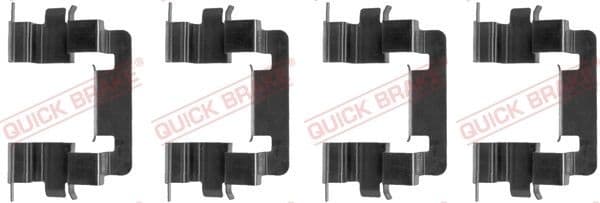 Brake pads accessory kit 109-1278 - image 2