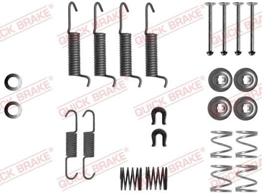 Brake shoes accessory kit 105-0016 - image 2