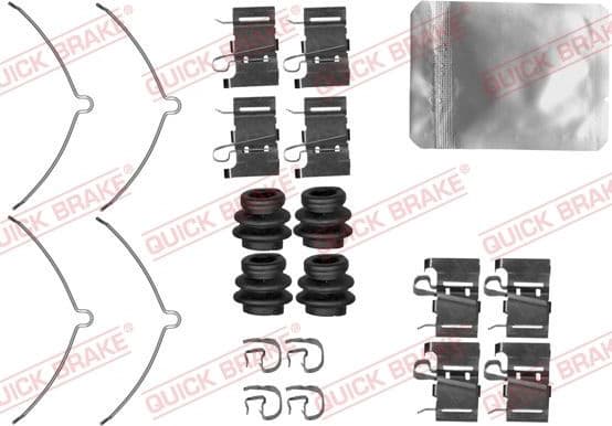 Brake pads accessory kit 109-0001 - image 2