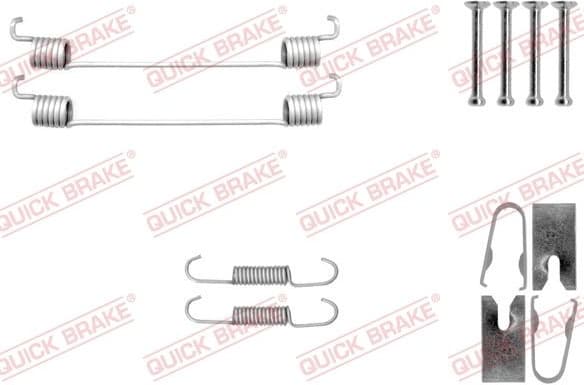Brake shoes accessory kit 105-0040 - image 2