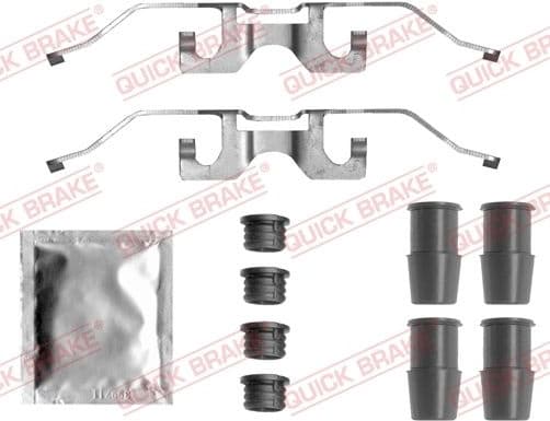 Accessory Kit, disc brake pad 109-0044 - image 2