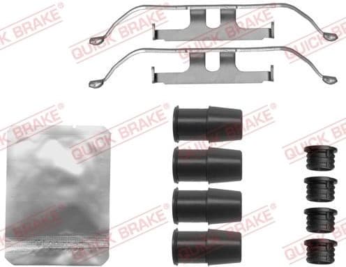 Accessory Kit, disc brake pad 109-1883 - image 2