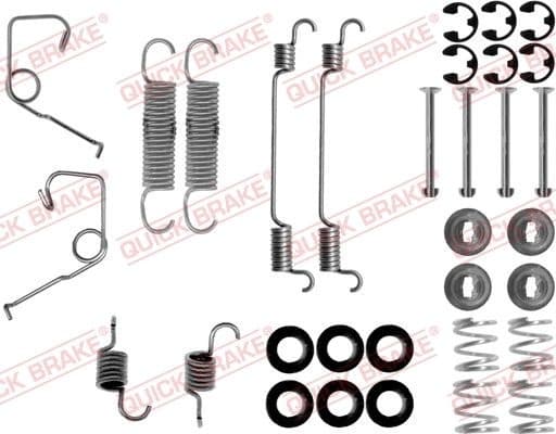 Brake shoes accessory kit 105-0705 - image 2