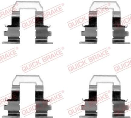 Accessory Kit, disc brake pad 109-1255 - image 2