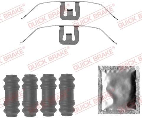 Accessory Kit, disc brake pad 109-1845 - image 2