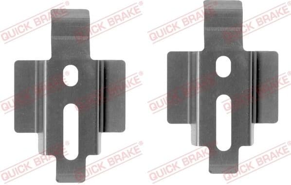 Accessory Kit, disc brake pad 109-1154 - image 2