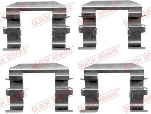 Accessory Kit, disc brake pad 109-1664 - image 2